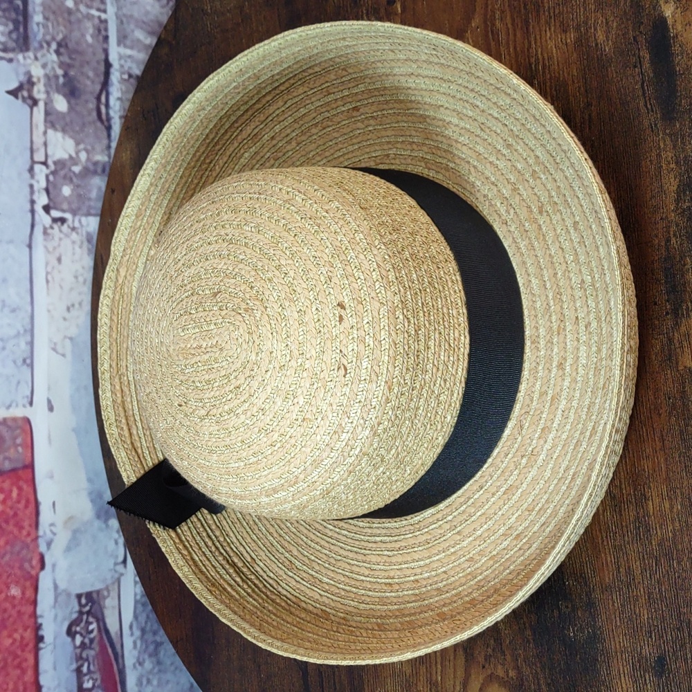 Banash Woven Raffia Hat - Picture 6 of 8